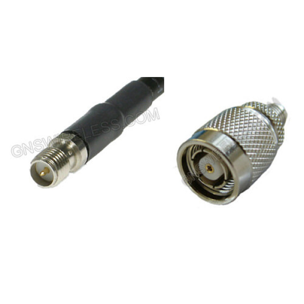 RP-SMA-Female to RP-TNC-Male, 240 Series, 20ft pigtail cable