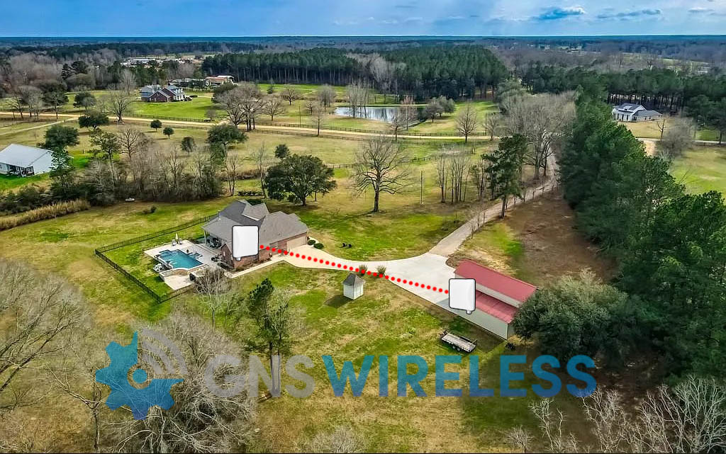 Point-to-Point Wireless Bridge for Rural Internet